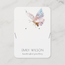 Niedlich Dreamy Blush Aqua Butterfly Necklace Disp