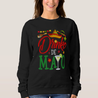 Niedlich Drinko De Mayo Margarita Sombrero Mexican Sweatshirt
