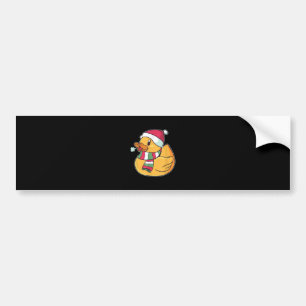 Niedlich Dub Duck Christmas Autoaufkleber