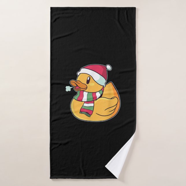 Niedlich Dub Duck Christmas Badehandtuch (Badehandtuch)