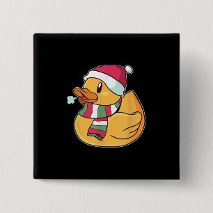 Niedlich Dub Duck Christmas Button