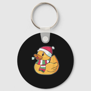 Niedlich Dub Duck Christmas Schlüsselanhänger