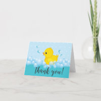 Niedlich Duck Dankeschön Note Card