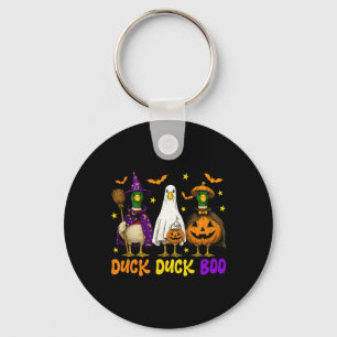 Niedlich Duck Duck Boo Funny Spooky Gänsehaut Hall Schlüsselanhänger