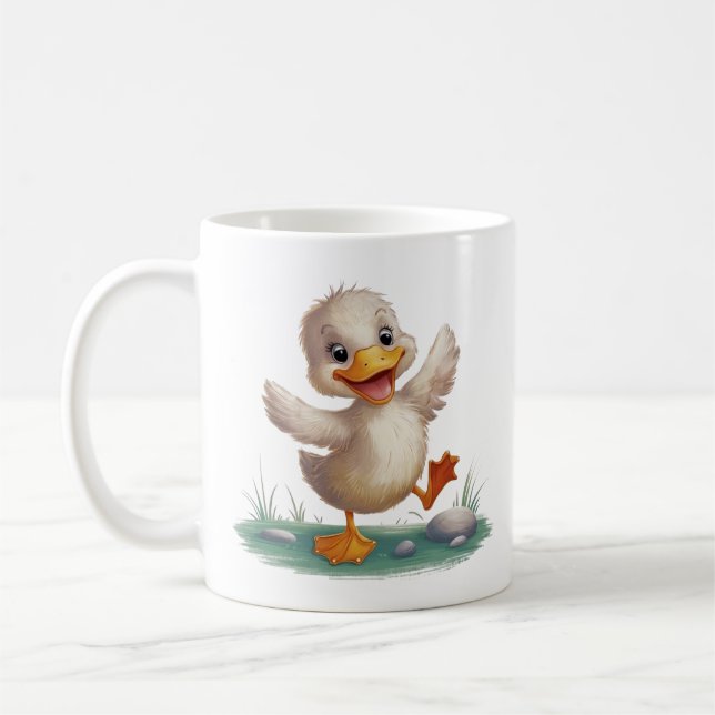 Niedlich Duck Kaffeetasse (Links)