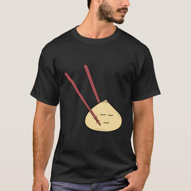 Niedlich Dumpling Funny Dim Sum T-Shirt (Vorderseite)