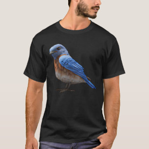 Niedlich Eastern Bluebird Sunset T-Shirt