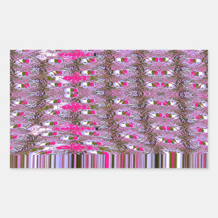 Niedlich Edgy Hakuna Matata Beautiful People Afric Rechteckiger Aufkleber