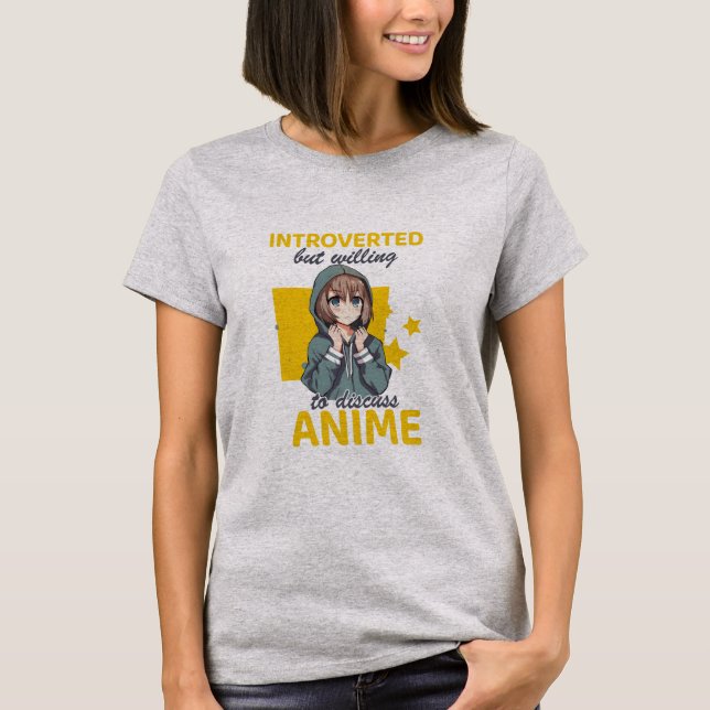 Niedlich eingeführt, aber diskussionsbereit T-Shirt (Vorderseite)