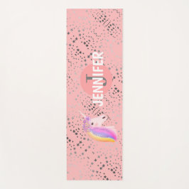 Niedlich Einhorn Rosa Pink Fantasy Stars Personali Yogamatte