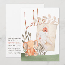 Niedlich Elephant Baby Foto Birth