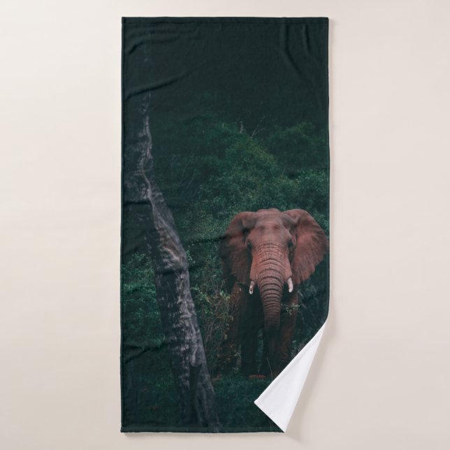 NIEDLICH ELEPHANT BADEHANDTUCH (Badehandtuch)