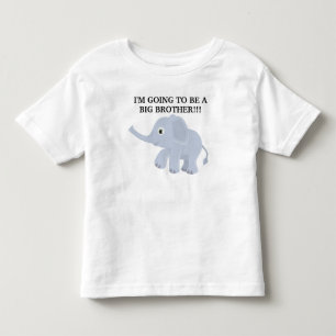 Niedlich Elephant Big Brother T Shirt