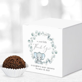 Niedlich Elephant Eucalyptus Baby Boy Dusche Viele Geschenkschachtel