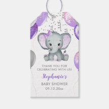Niedlich Elephant Girl Balloons Vielen Dank