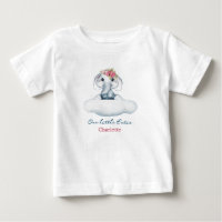 Niedlich Elephant Little Süsse Baby T - Shirt