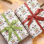 Niedlich Elf HAT EIN HOLLY JOLLY CHRISTMAS Geschenkpapier<br><div class="desc">Spaß,  skurrile Weihnachtsgeschenke mit der Typografie-Design HABEN A HOLLY JOLLY CHRISTMAS mit niedlichen ELF Beine in rot und grün vor einem weißen Hintergrund. Kontaktieren Sie den Designer über den Zazzle Chat oder makeitaboutyoustore@gmail.com ,  wenn Sie dieses Design modifizieren möchten,  ein anderes Produkt erwerben möchten oder gerne Artikel koordinieren möchten.</div>