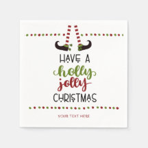 Niedlich Elf Holly Jolly Weihnachten Personalisier