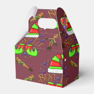 Niedlich Elfen Weihnachten Geschenkschachtel