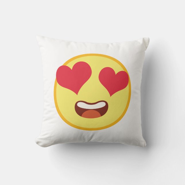 Niedlich Emoji-Kissen Kissen (Vorderseite)
