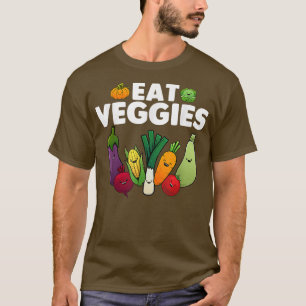 Niedlich essen Veggies Kunst für Männer Frauen Ges T-Shirt