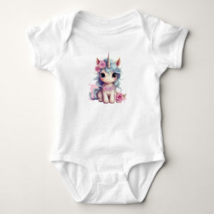 Niedlich Fairy Baby Unicorn Sparkling Fantasy Strampler