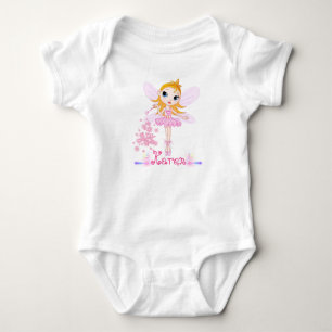 Niedlich Fairy Ballerina Baby Bodysuit Strampler