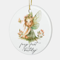 Niedlich Fairy First Geburtstag