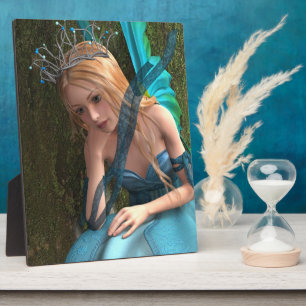 Niedlich Fairy Fotoplatte