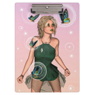 Niedlich Fairy Klemmbrett