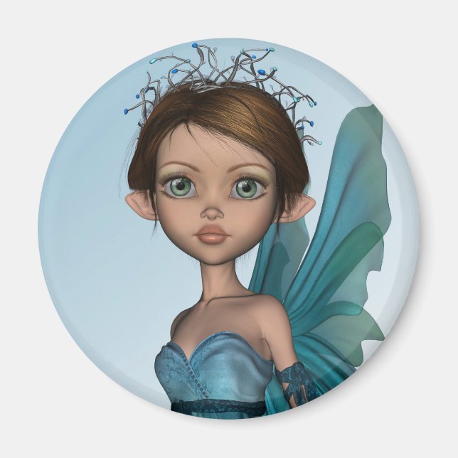 Niedlich Fairy Magnet (Vorne)