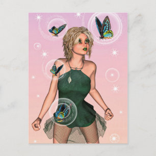 Niedlich Fairy Postkarte