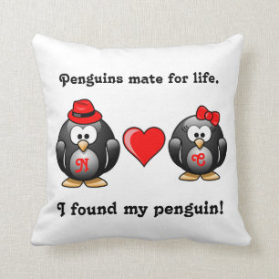 Niedlich fand ich meinen Penguin-Kameraden für Kissen