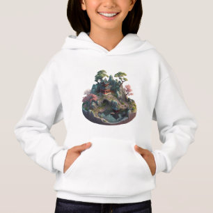 Niedlich Fantasy 3D Landscape Kid's Pullover Hoodi