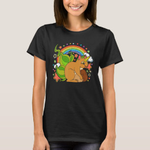 Niedlich Fantasy Animal Eichirrelcorn Unicorn Eich T-Shirt