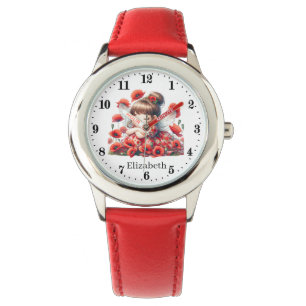 Niedlich Fantasy Fee Name hinzufügen Armbanduhr