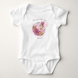 Niedlich Fantasy Moon Fairy Personalisiert Baby Bo Strampler