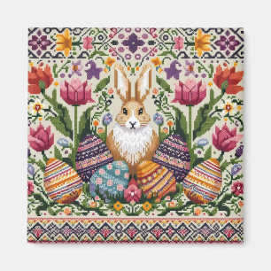 Niedlich/farbenfroh Frühjahr/Ostermesse Magnet