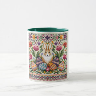 Niedlich/farbenfroh Frühjahr/Ostermesse Tasse