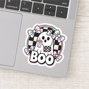 Niedlich Fashion Boo Ghost Halloween Aufkleber