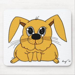 Niedlich Fat Bunny Mousepad