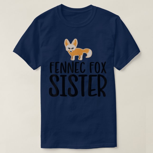 Niedlich Fennec Fo Sister T-Shirt (Design vorne)