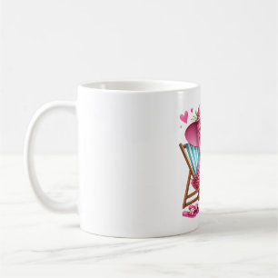 Niedlich Flamingo-Clipart Kaffeetasse