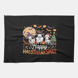 Niedlich Flamingo Erntedank ich bin kein Türkei! F Geschirrtuch