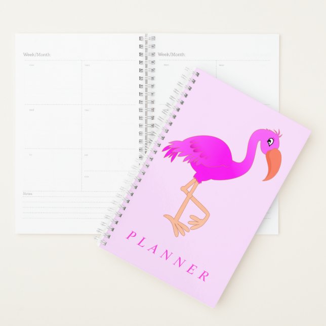 Niedlich Flamingo - Happy Planer (Anzeige)