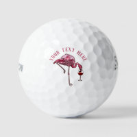 Niedlich Flamingo Wein Drinker Custom Team