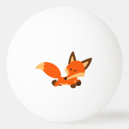 Niedlich Fleet Cartoon Fox Ping Pong Ball Tischtennisball