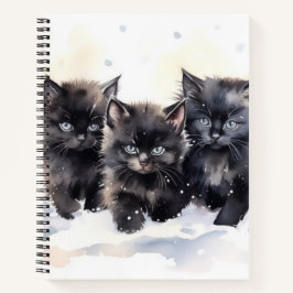 Niedlich Fluffy Kittens Notizbuch