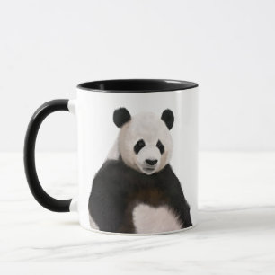 Niedlich Fluffy Panda Bear Tasse