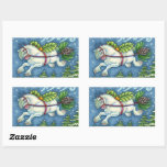 NIEDLICH FLYING CHRISTMAS PONY PULLING PINECONE SC RECHTECKIGER AUFKLEBER<br><div class="desc">PERFEKT FÜR PFERDELIEBER UND WEISSE FANS. WHIMSYNICKER HOLIDAY STICKERS * Anpassen ... ..suchen Sie nach passenden Elementen Susan Brack Designs</div>
